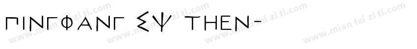 pingfang SC then字体转换